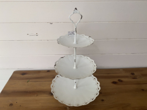 Etagere Shabby weiss