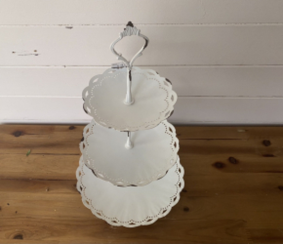 Etagere Shabby weiss