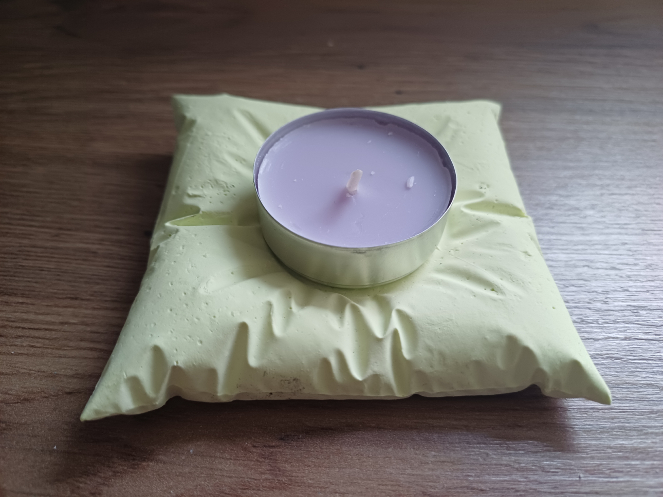 Kerzenständer Kissen Resin