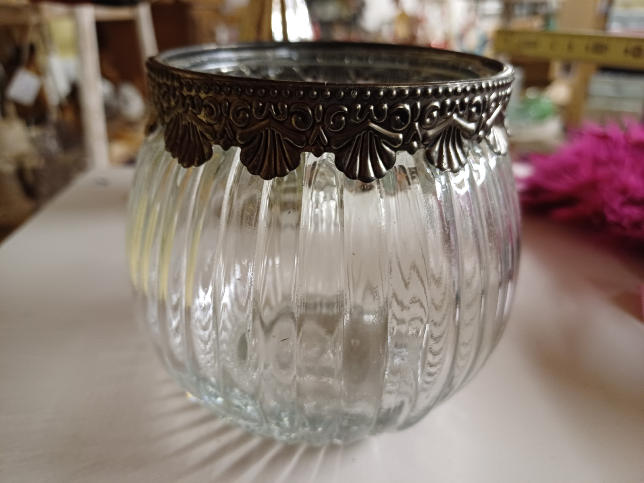 Teelicht transparent
